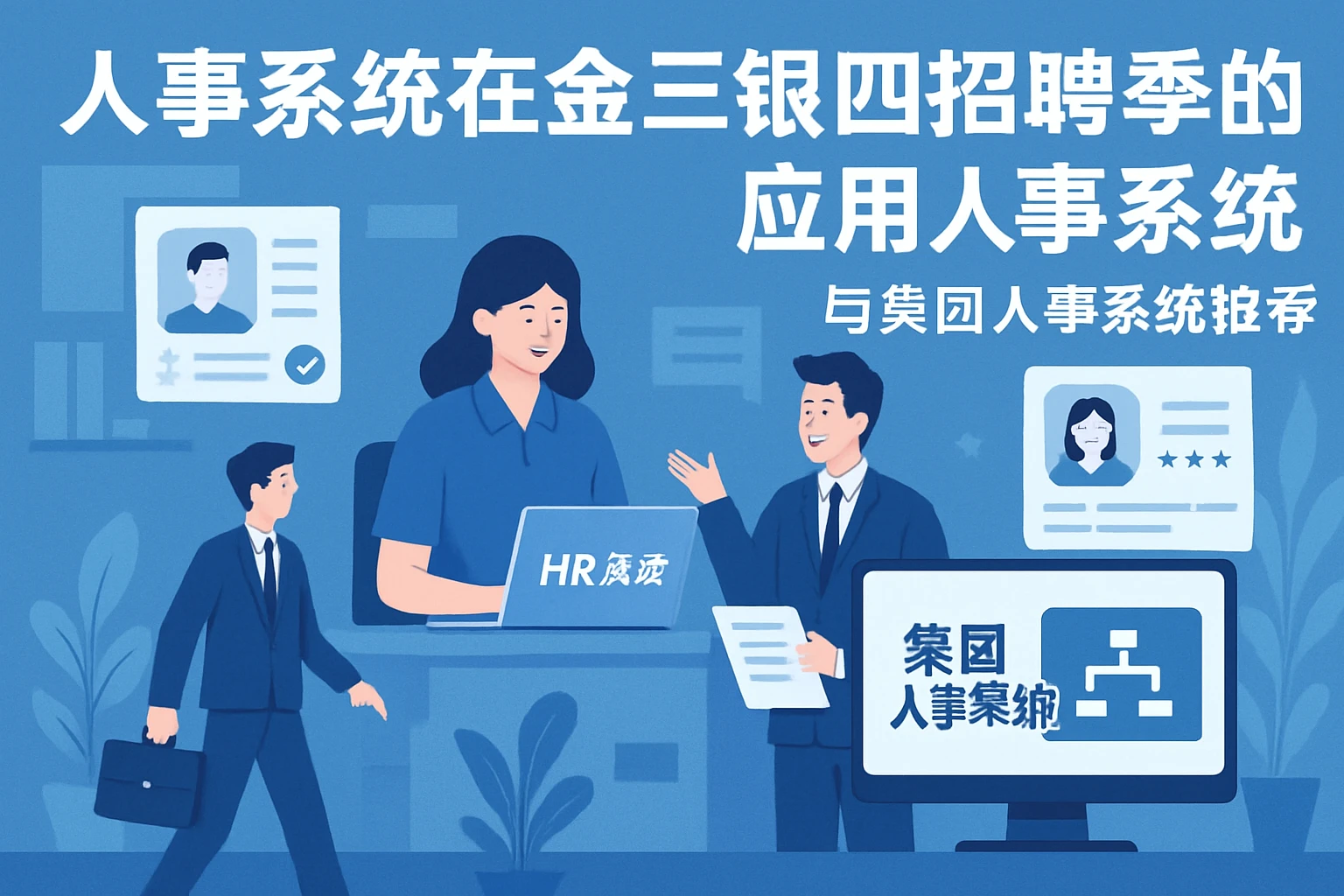 人事系统在金三银四招聘季的应用与集团人事系统推荐