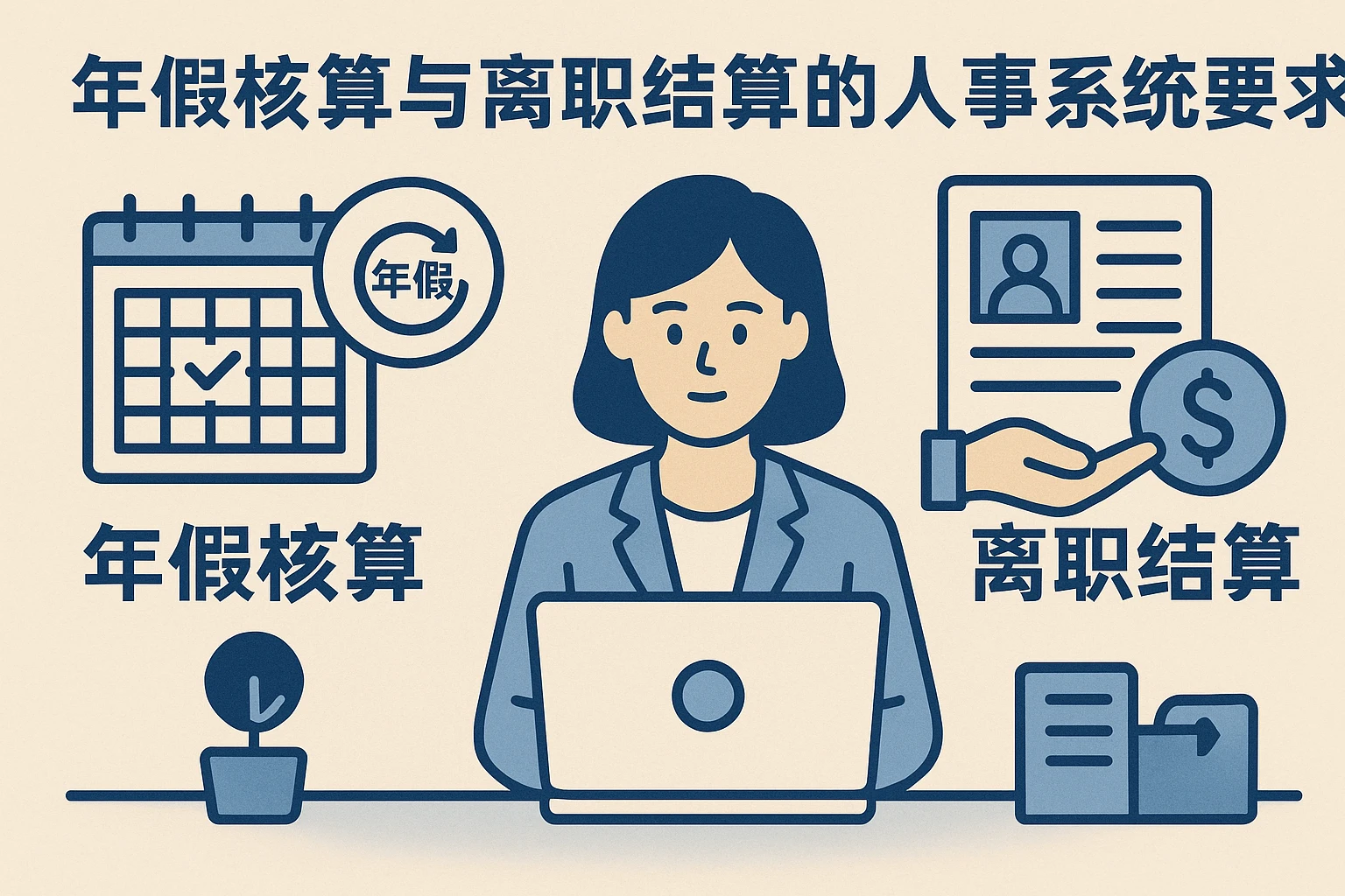 年假核算与离职结算的人事系统要求