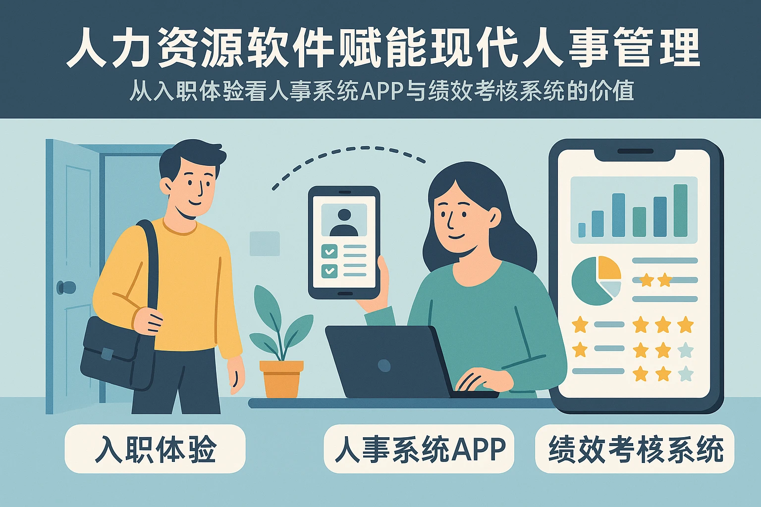 人力资源软件赋能现代人事管理：从入职体验看人事系统APP与绩效考核系统的价值