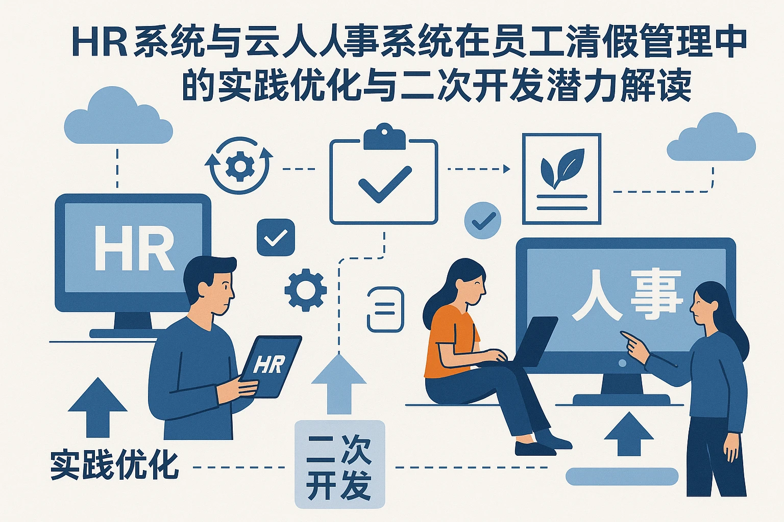 HR系统与云人事系统在员工请假管理中的实践优化与二次开发潜力解读