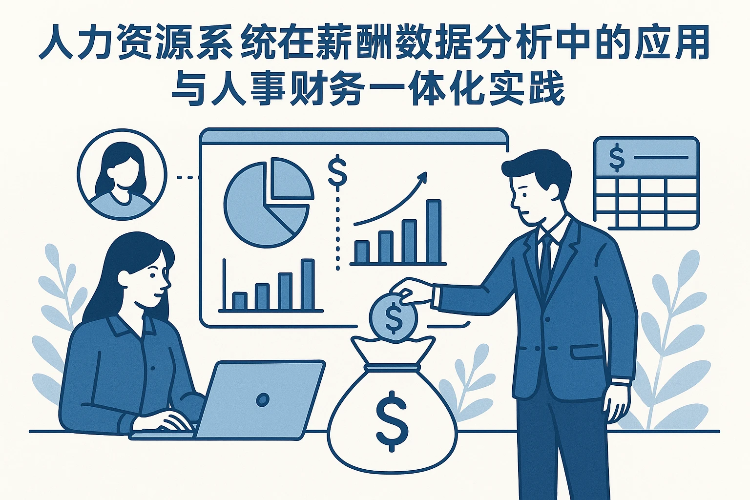 人力资源系统在薪酬数据分析中的应用与人事财务一体化实践