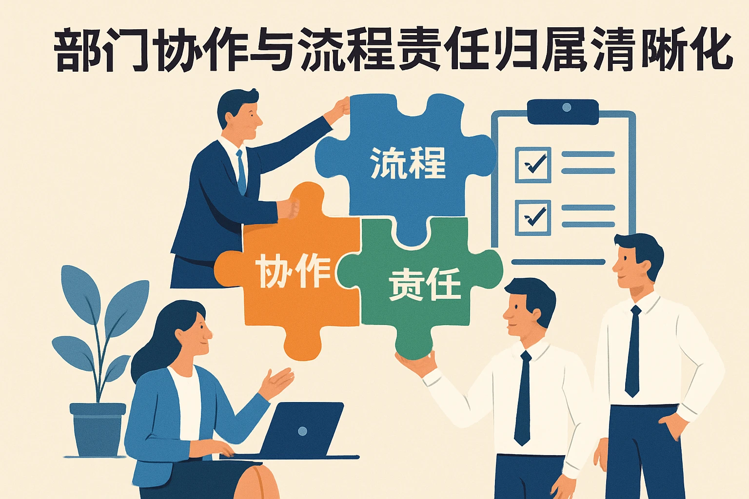 部门协作与流程责任归属清晰化