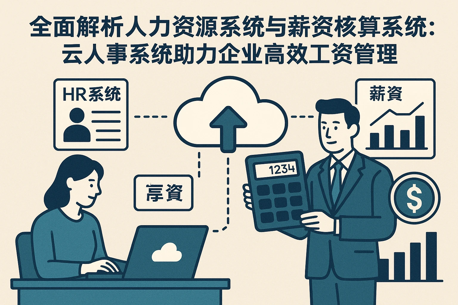 全面解析人力资源系统与薪资核算系统：云人事系统助力企业高效工资管理