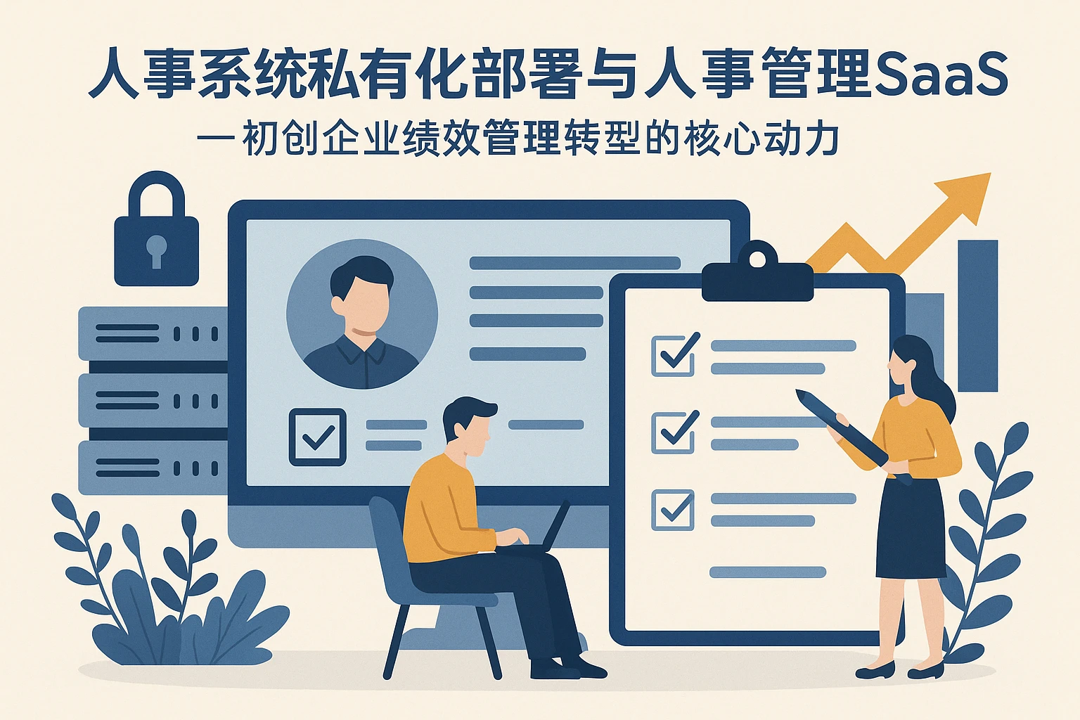 人事系统私有化部署与人事管理SaaS——初创企业绩效管理转型的核心动力