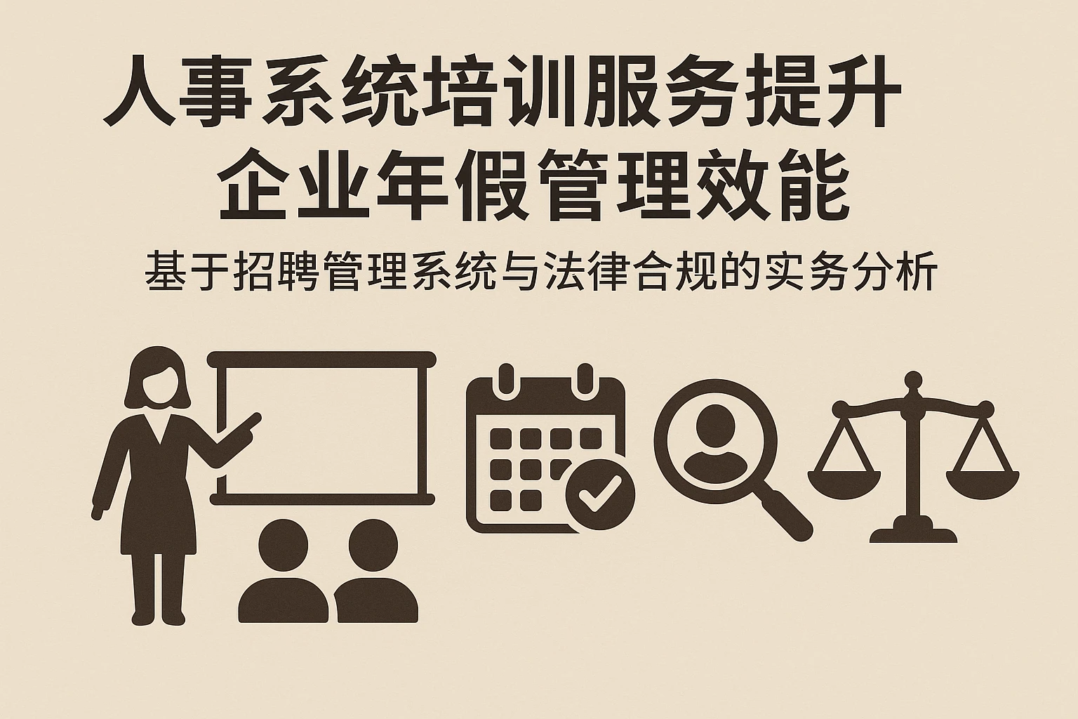 人事系统培训服务提升企业年假管理效能——基于招聘管理系统与法律合规的实务分析