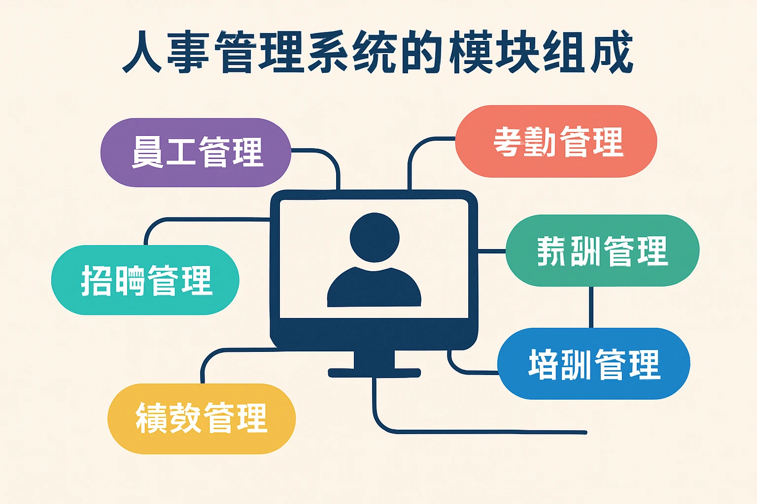 人事管理系统的模块组成