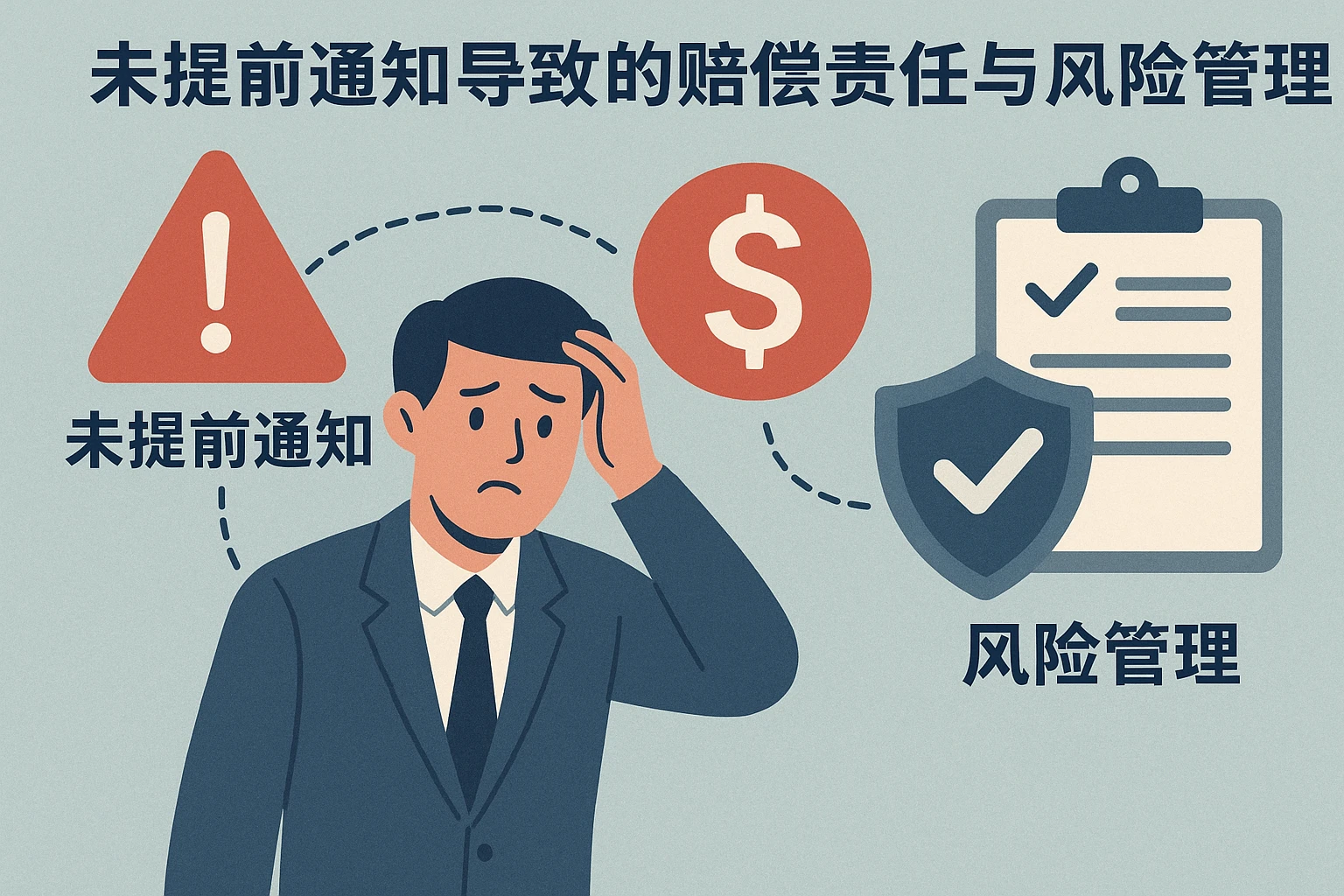 未提前通知导致的赔偿责任与风险管理