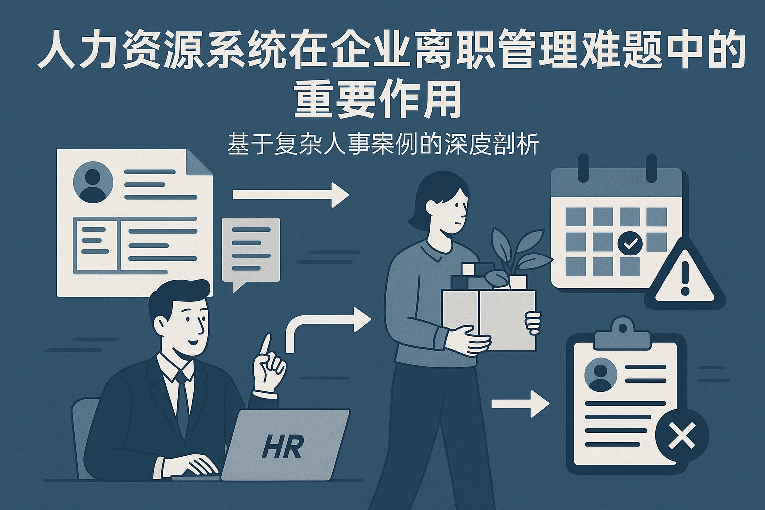 人力资源系统在企业离职管理难题中的重要作用——基于复杂人事案例的深度剖析