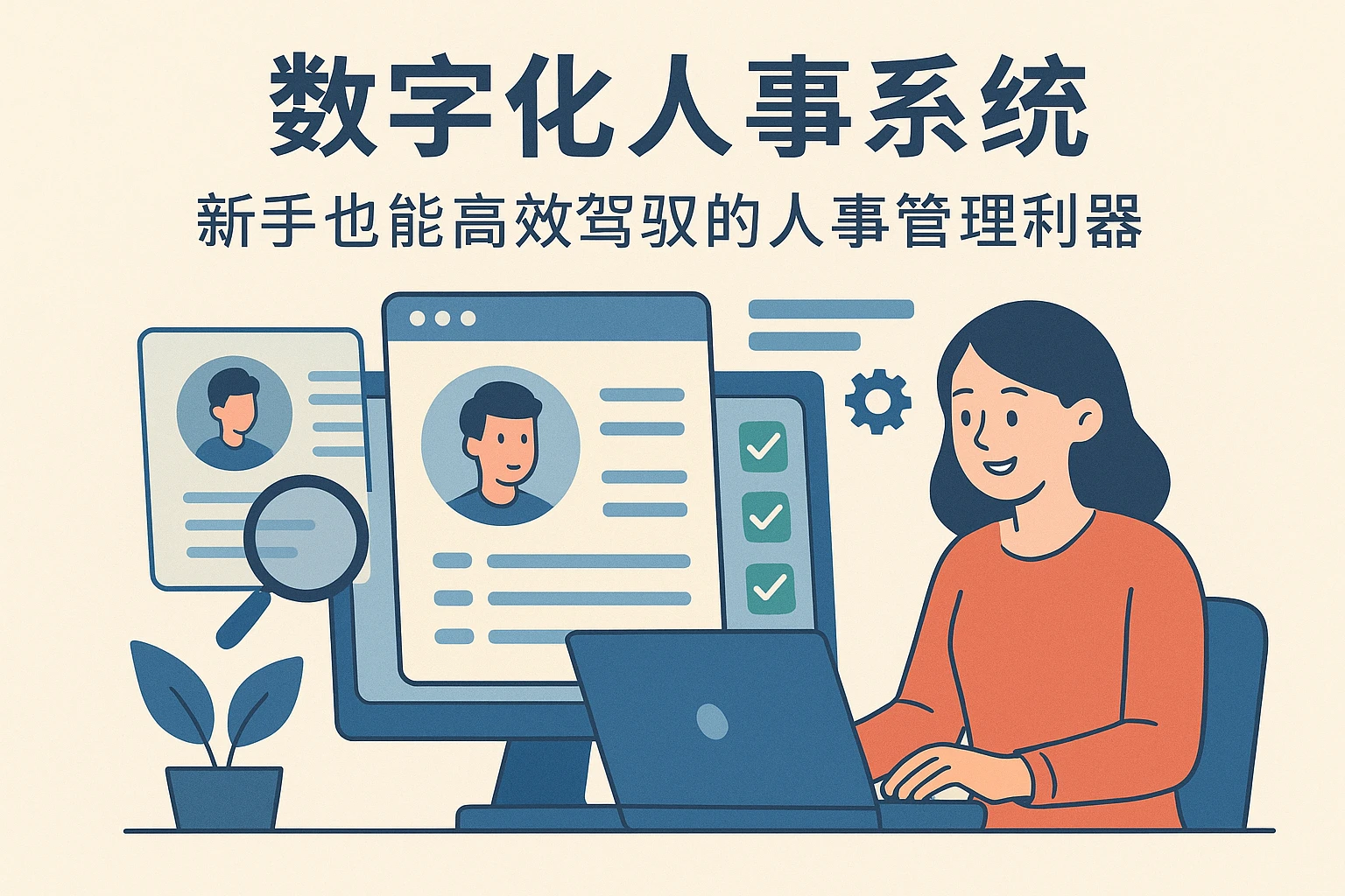 数字化人事系统——新手也能高效驾驭的人事管理利器