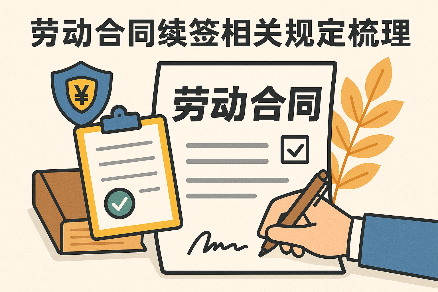 我国劳动合同续签相关规定梳理