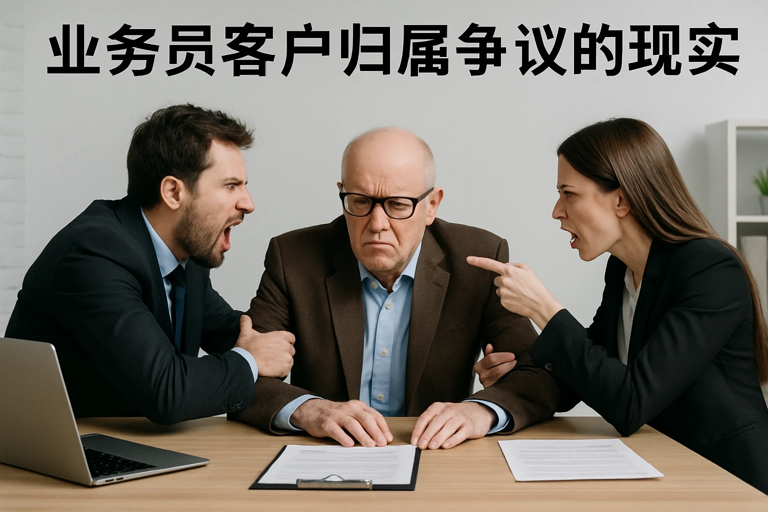 业务员客户归属争议的现实表现