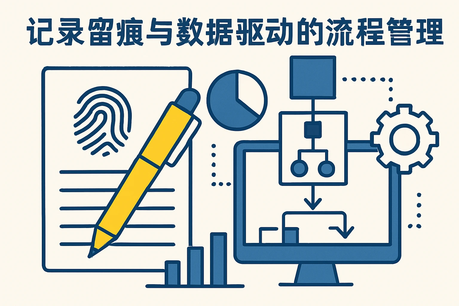 记录留痕与数据驱动的流程管理