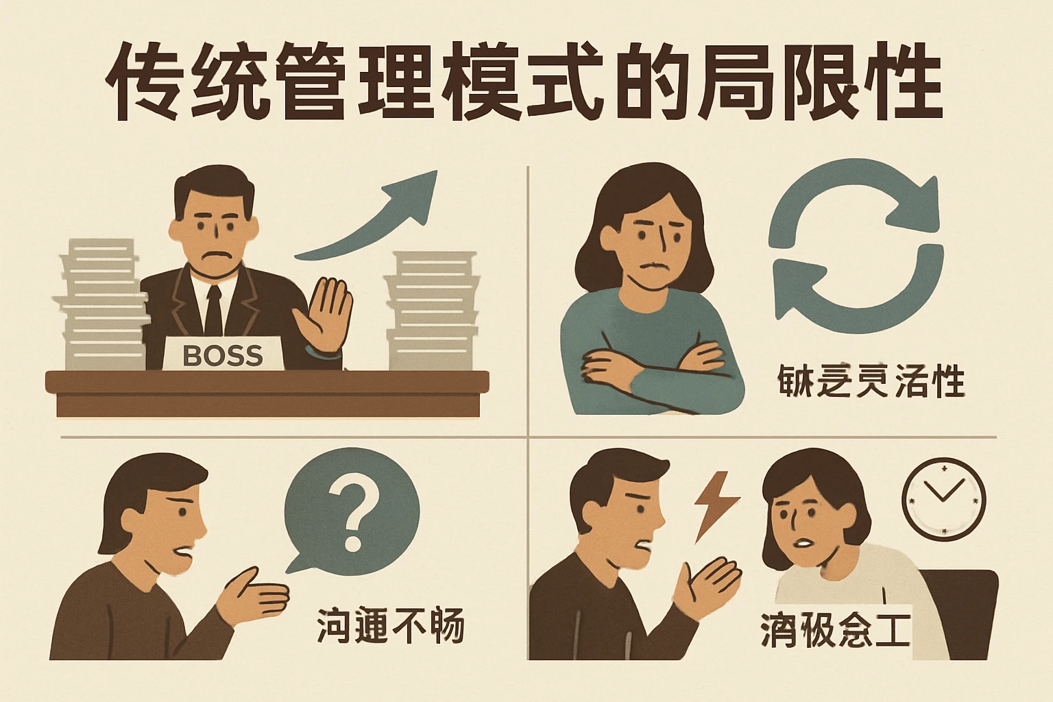 传统管理模式的局限性
