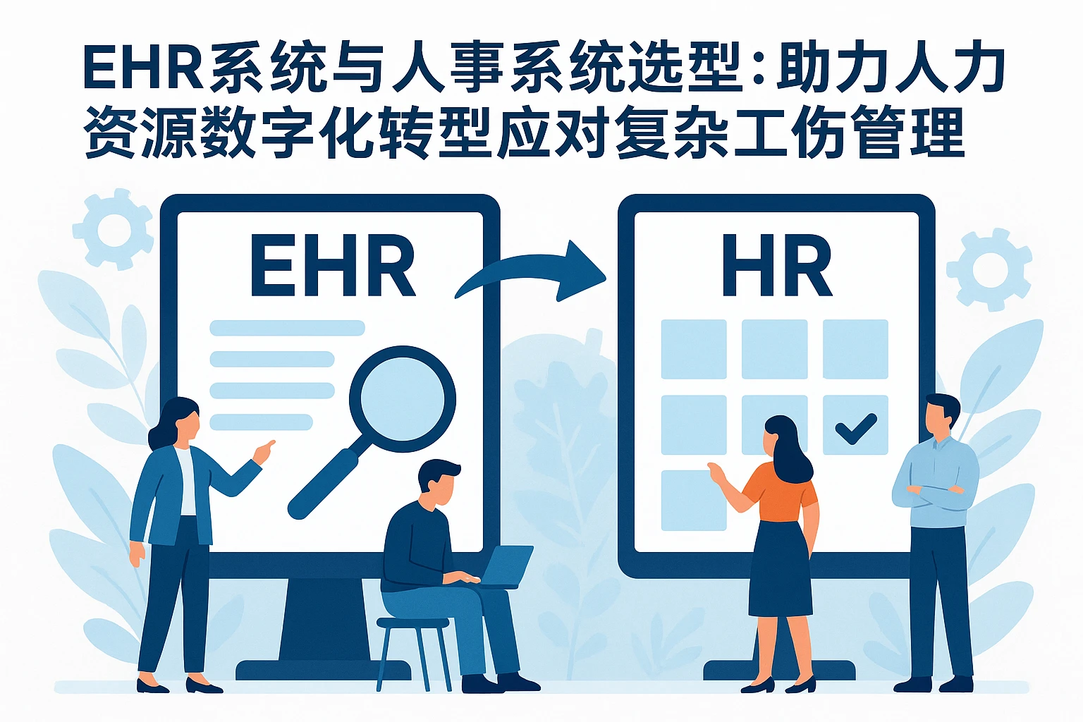 EHR系统与人事系统选型：助力人力资源数字化转型应对复杂工伤管理