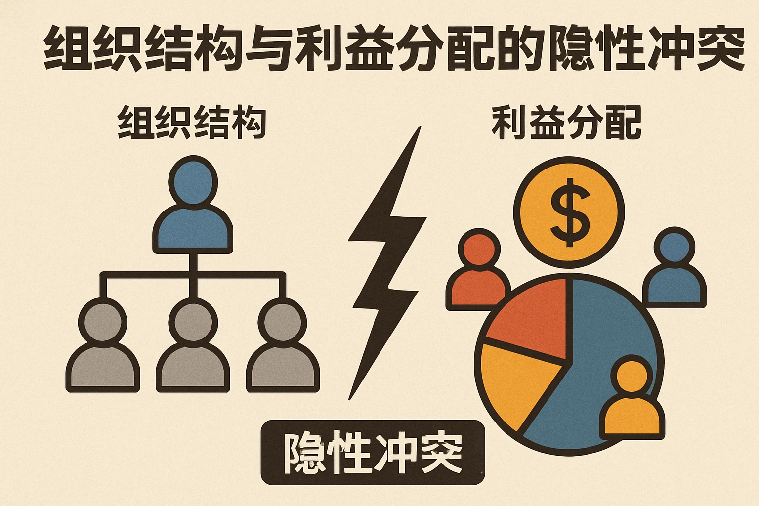 组织结构与利益分配的隐性冲突