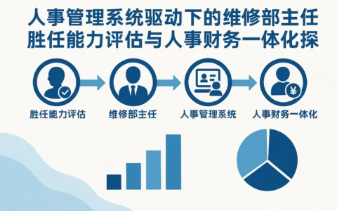 人事管理系统驱动下的维修部主任胜任能力评估与人事财务一体化探索