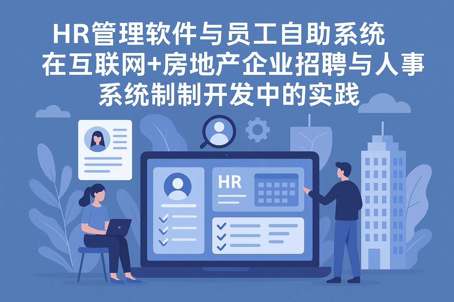 HR管理软件与员工自助系统在互联网+房地产企业招聘与人事系统定制开发中的实践