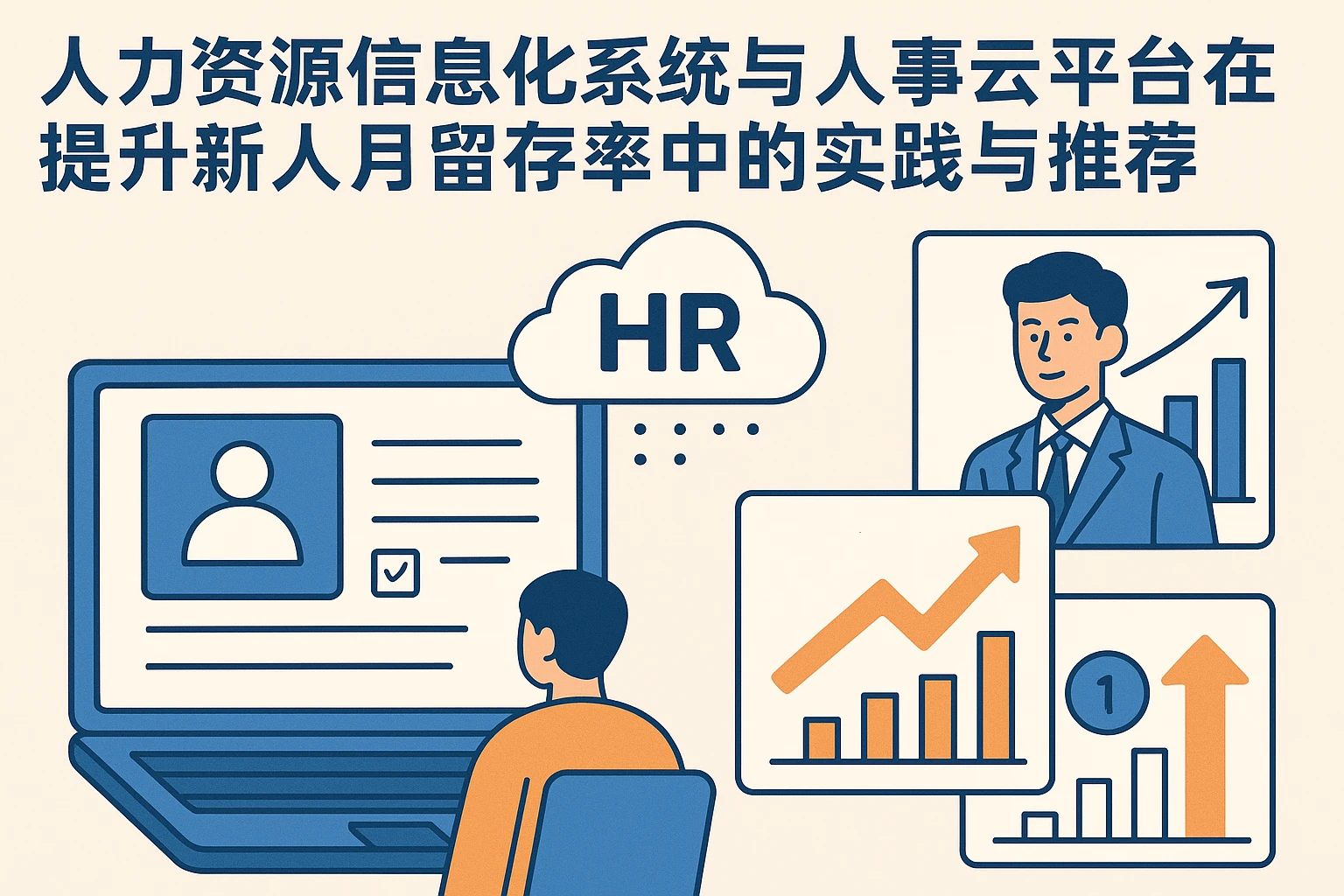 人力资源信息化系统与人事云平台在提升新人月留存率中的实践与推荐