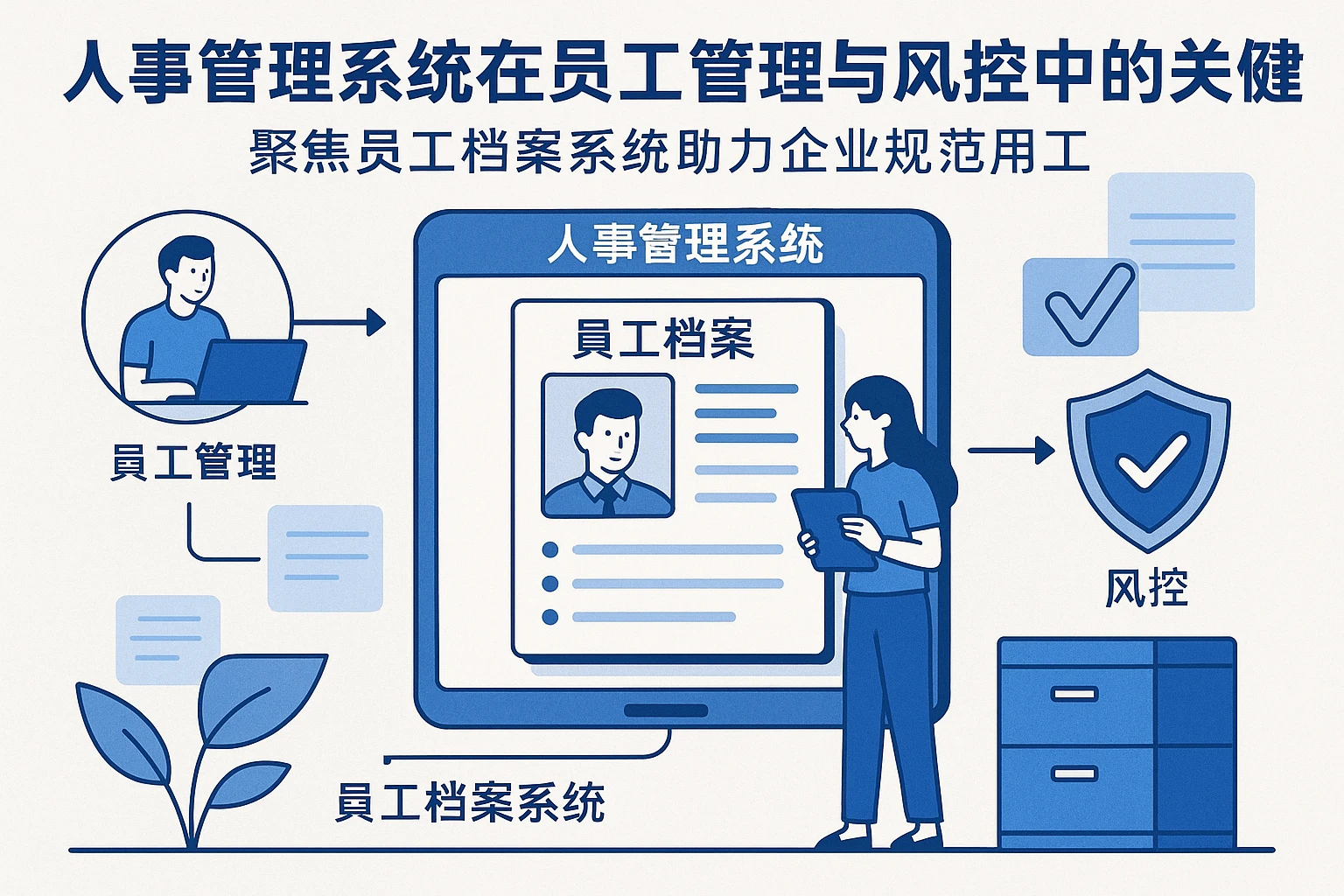 人事管理系统在员工管理与风控中的关键应用——聚焦员工档案系统助力企业规范用工