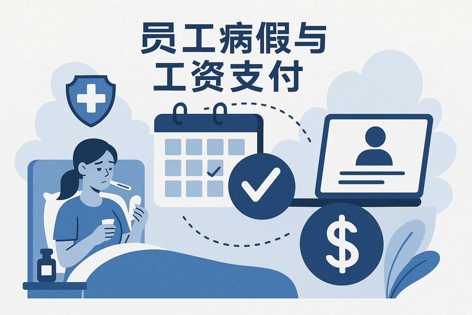 员工病假与工资支付的智能管控
