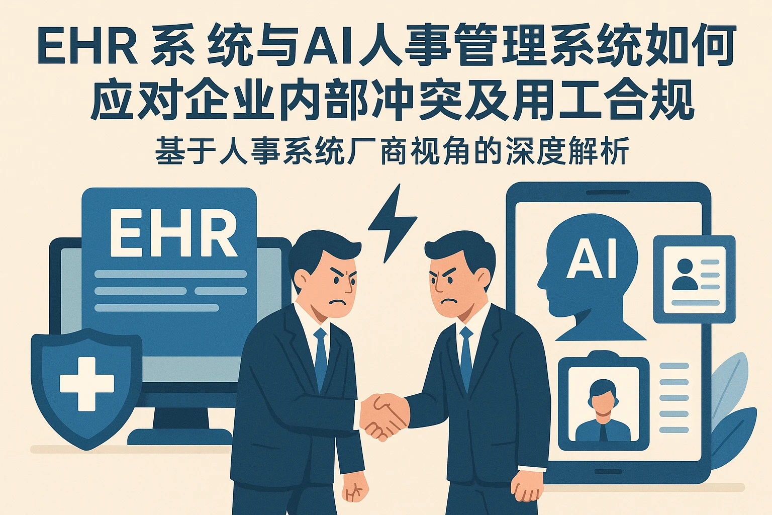 EHR系统与AI人事管理系统如何应对企业内部冲突及用工合规：基于人事系统厂商视角的深度解析
