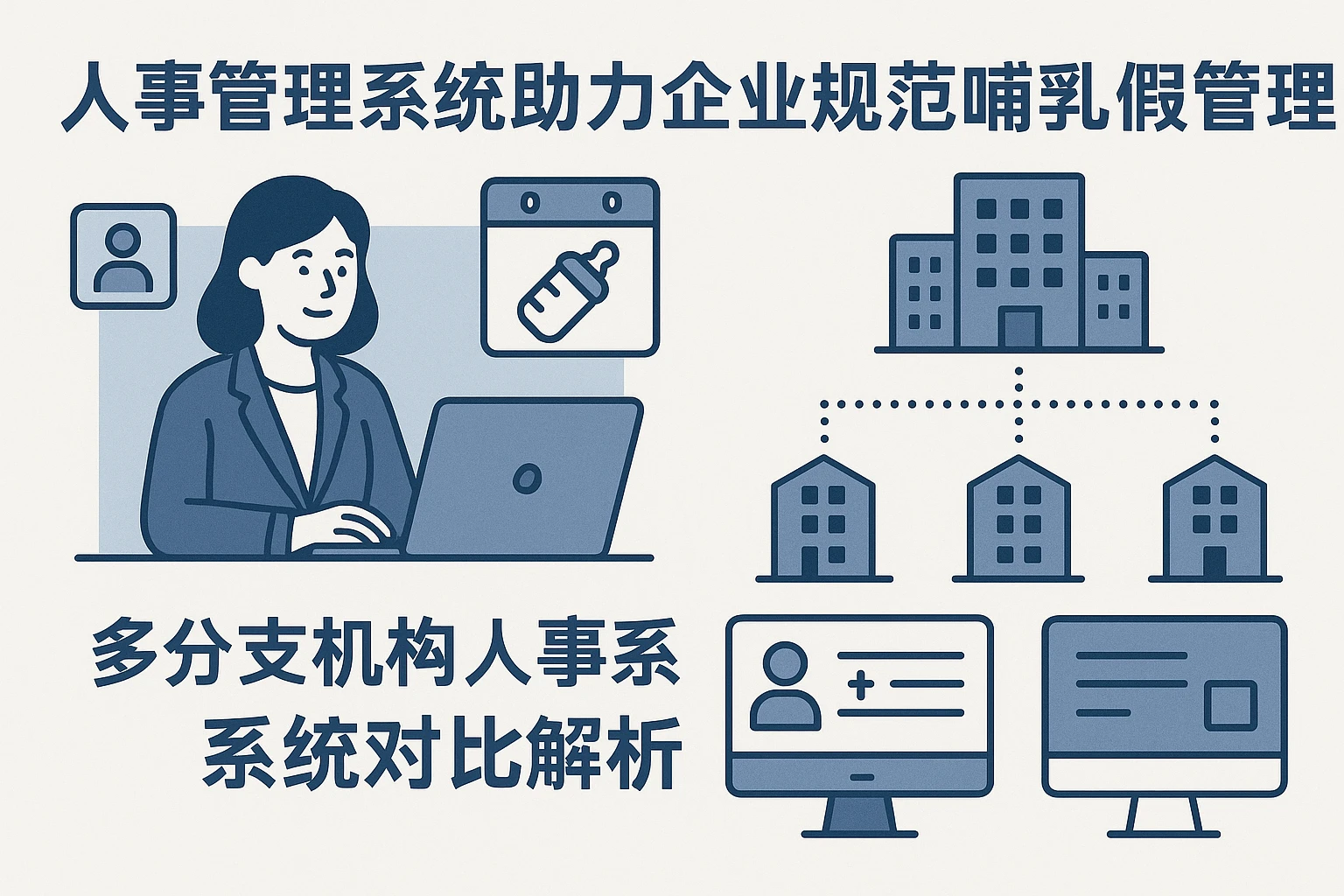 人事管理系统助力企业规范哺乳假管理——多分支机构人事系统对比解析
