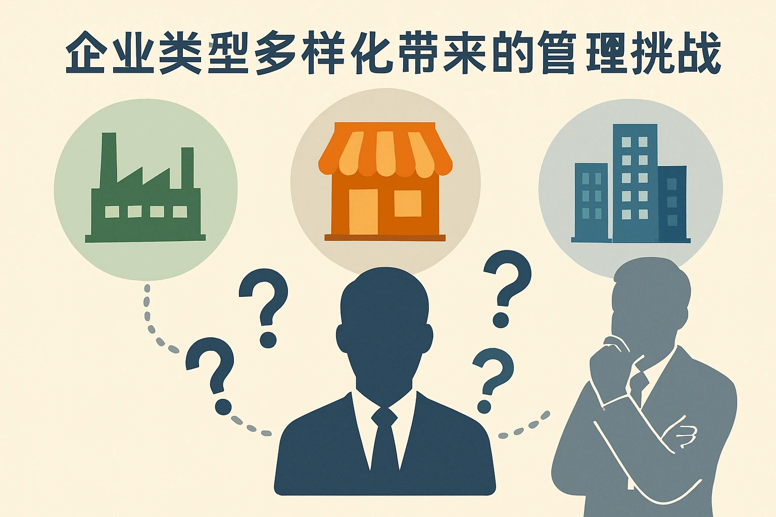 企业类型多样化带来的管理挑战