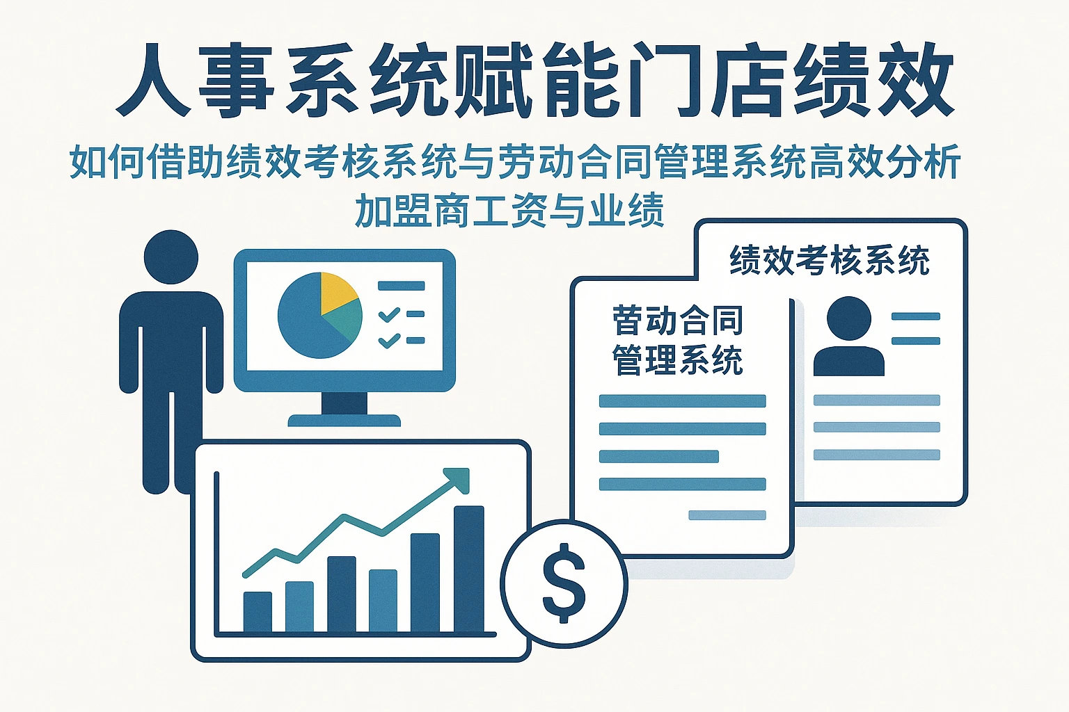 人事系统赋能门店绩效：如何借助绩效考核系统与劳动合同管理系统高效分析加盟商工资与业绩