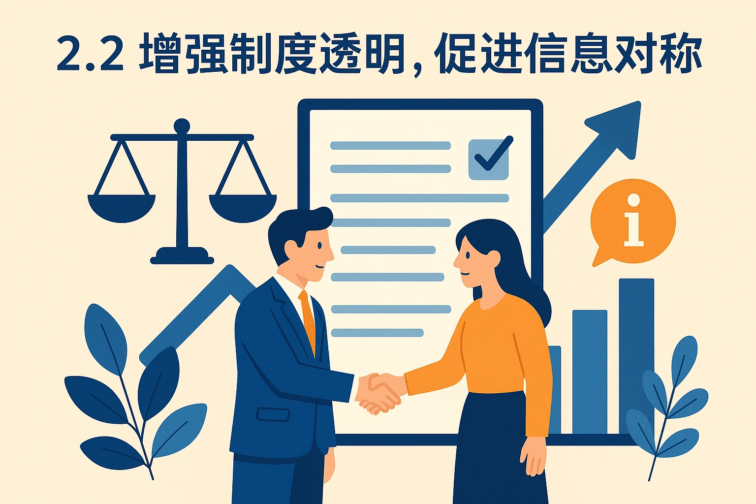 2.2 增强制度透明，促进信息对称