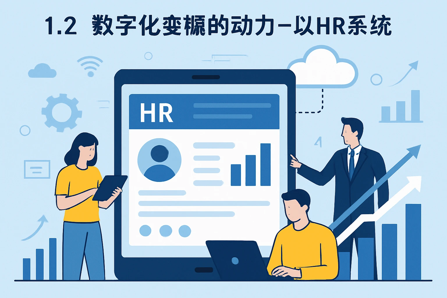 1.2 数字化转型的动力——以HR系统为核心