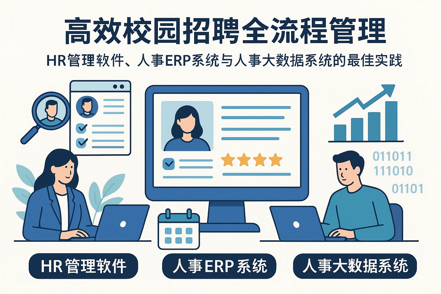 高效校园招聘全流程管理——HR管理软件、人事ERP系统与人事大数据系统的最佳实践