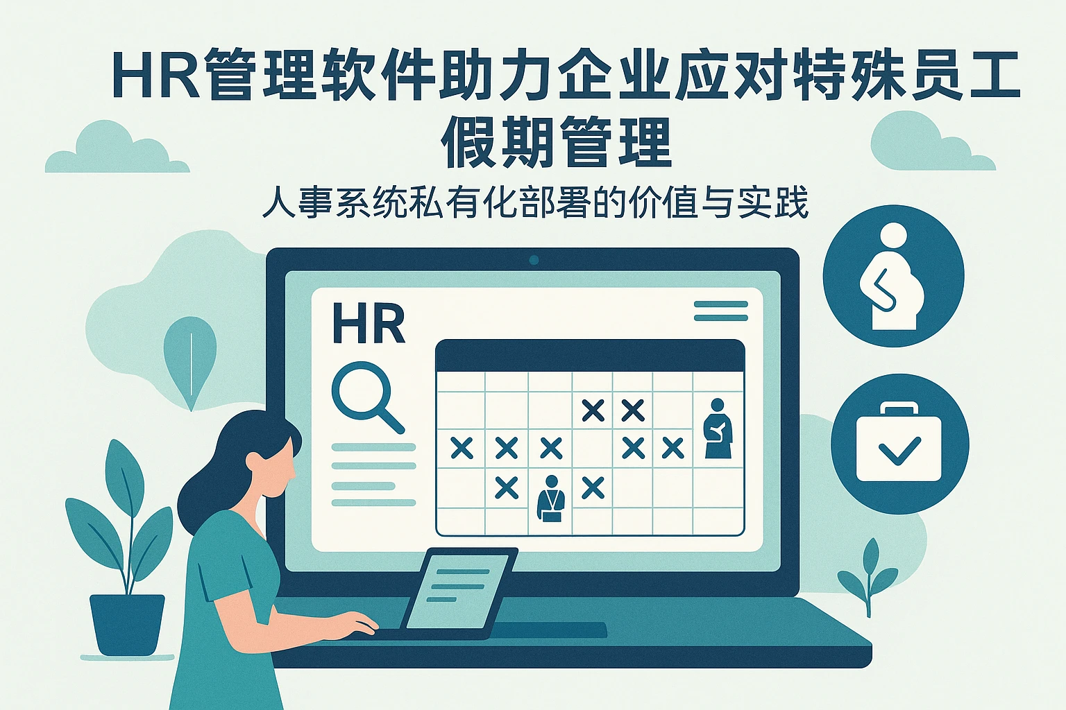 HR管理软件助力企业应对特殊员工假期管理 —— 人事系统私有化部署的价值与实践