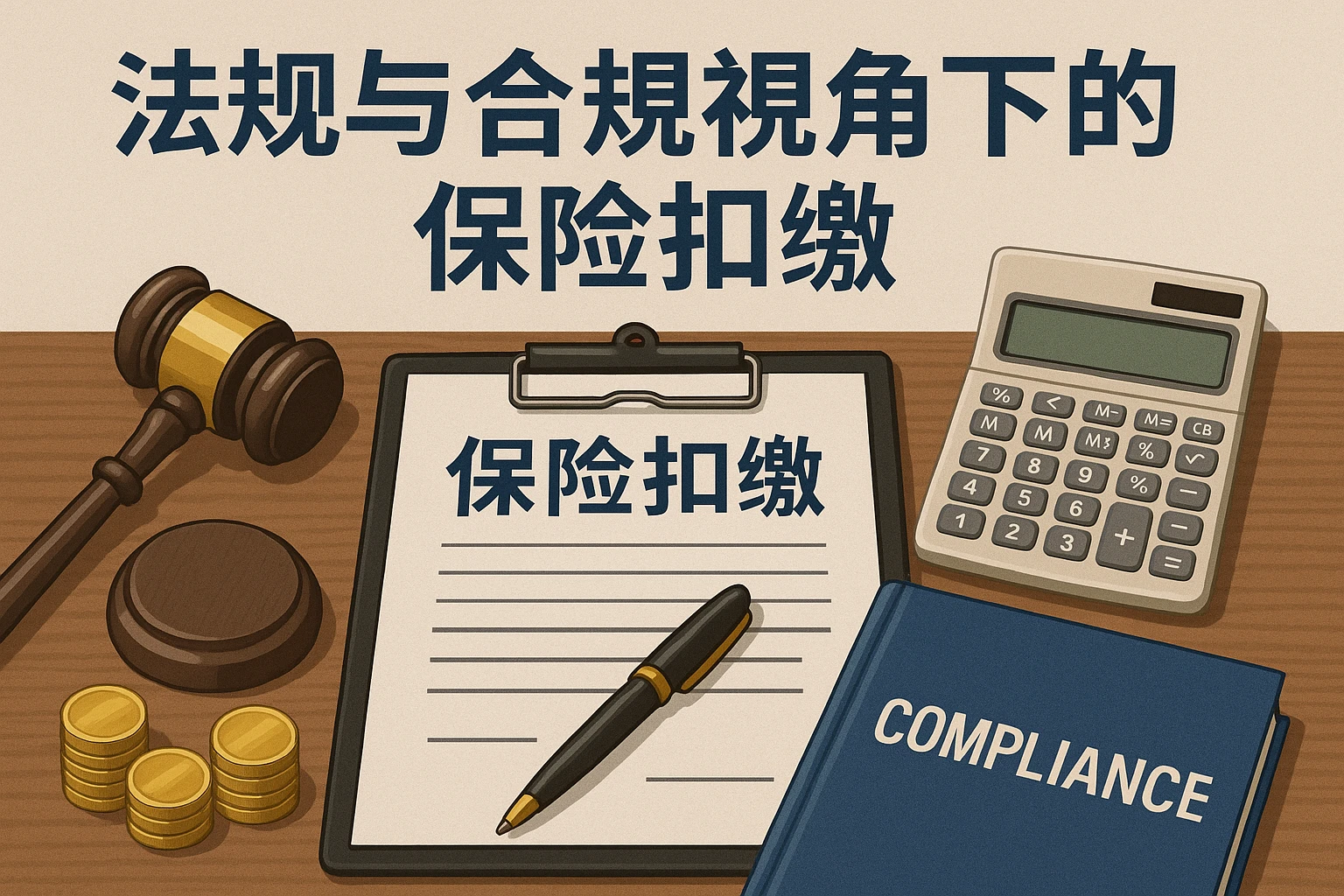 法规与合规视角下的保险扣缴