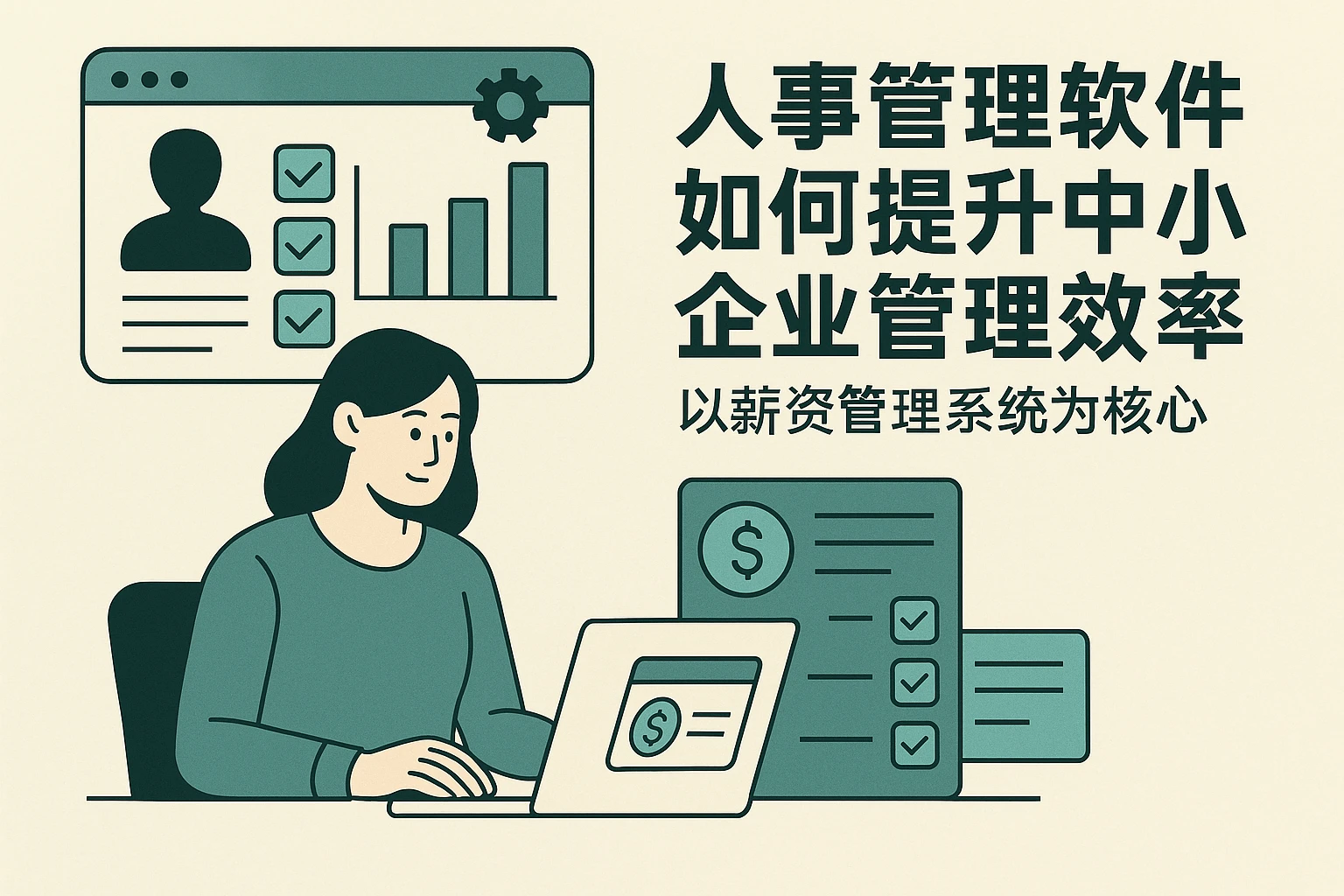 人事管理软件如何提升中小企业管理效率——以薪资管理系统为核心