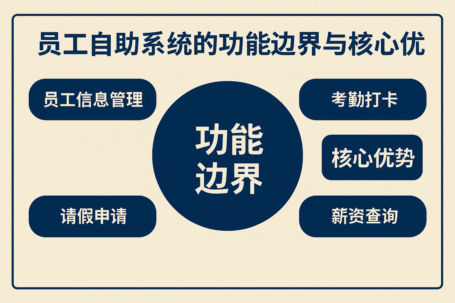 员工自助系统的功能边界与核心优势
