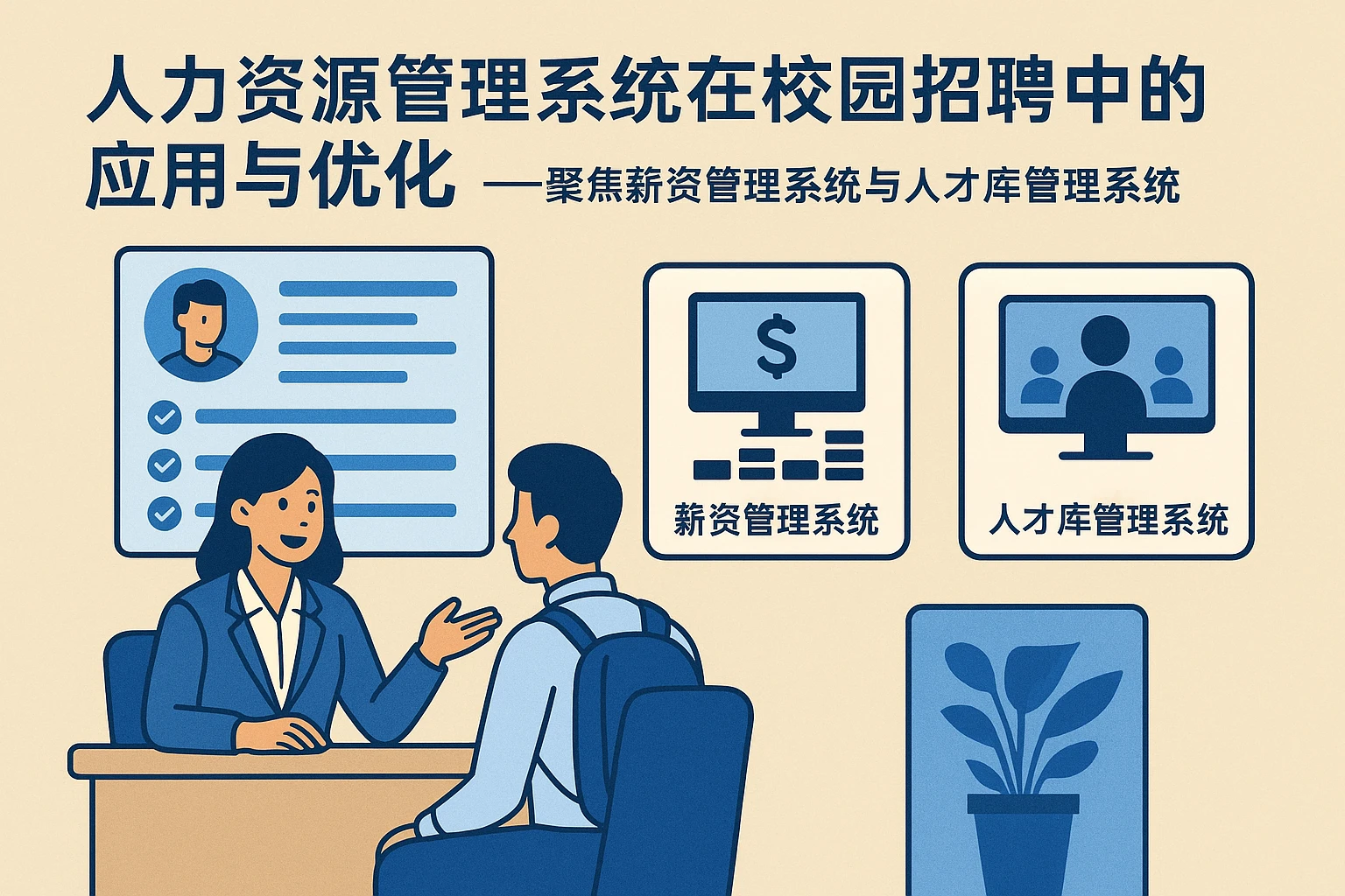 人力资源管理系统在校园招聘中的应用与优化——聚焦薪资管理系统与人才库管理系统