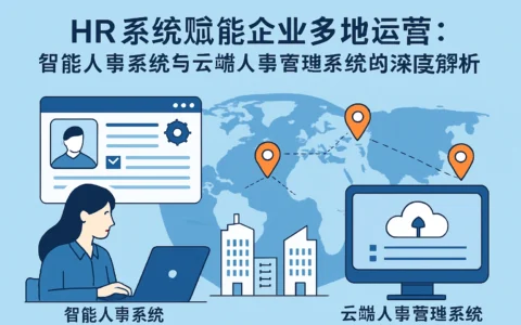 HR系统赋能企业多地运营：智能人事系统与云端人事管理系统的深度解析