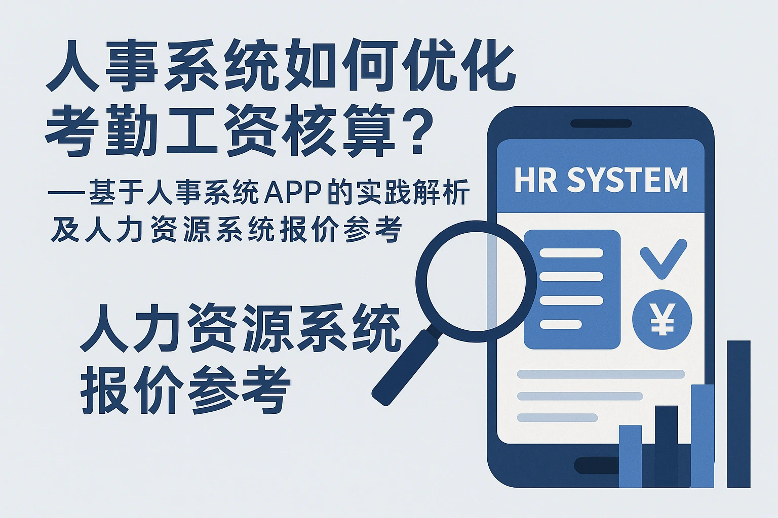 人事系统如何优化考勤工资核算？——基于人事系统APP的实践解析及人力资源系统报价参考