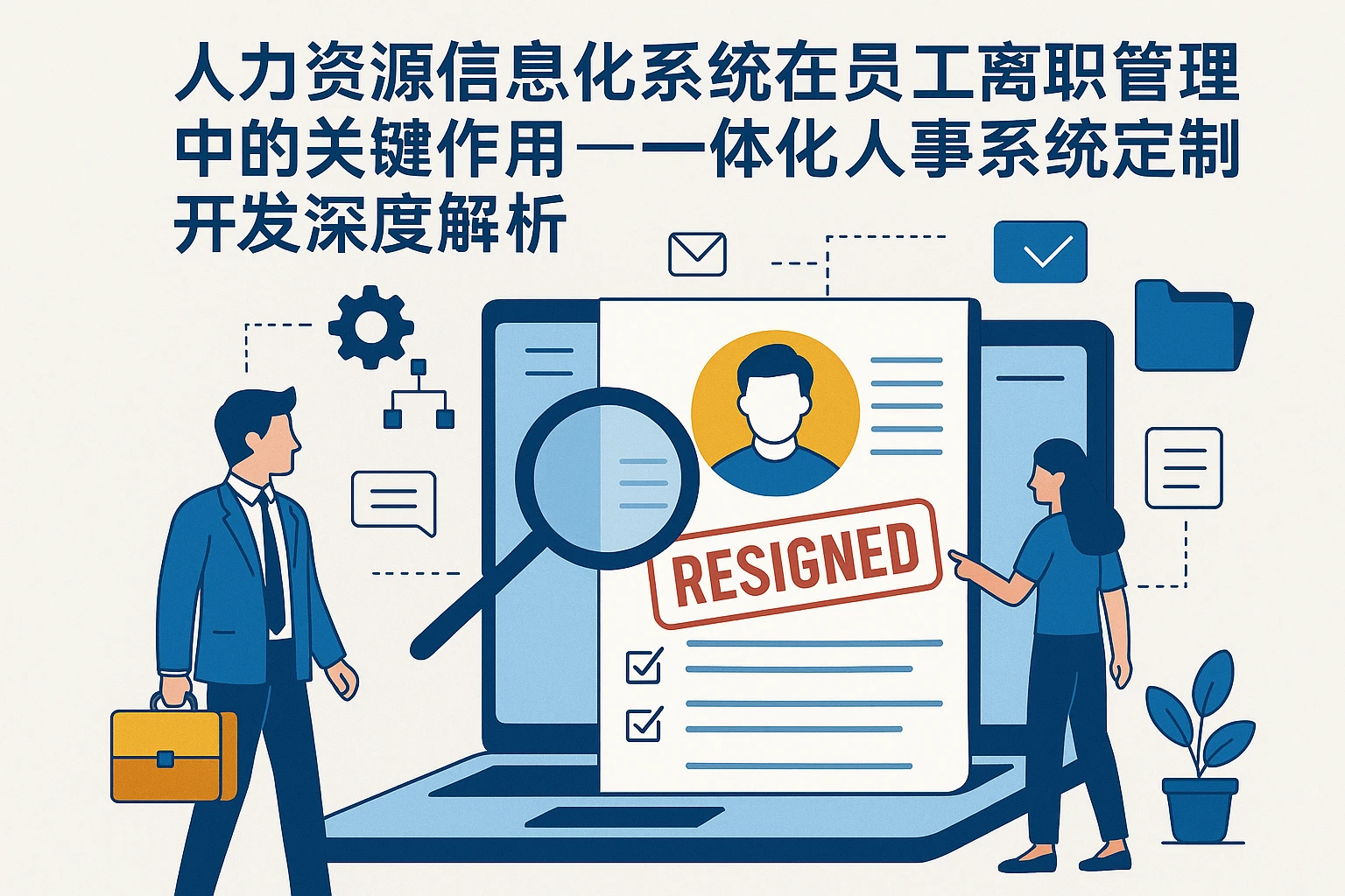 人力资源信息化系统在员工离职管理中的关键作用——一体化人事系统定制开发深度解析