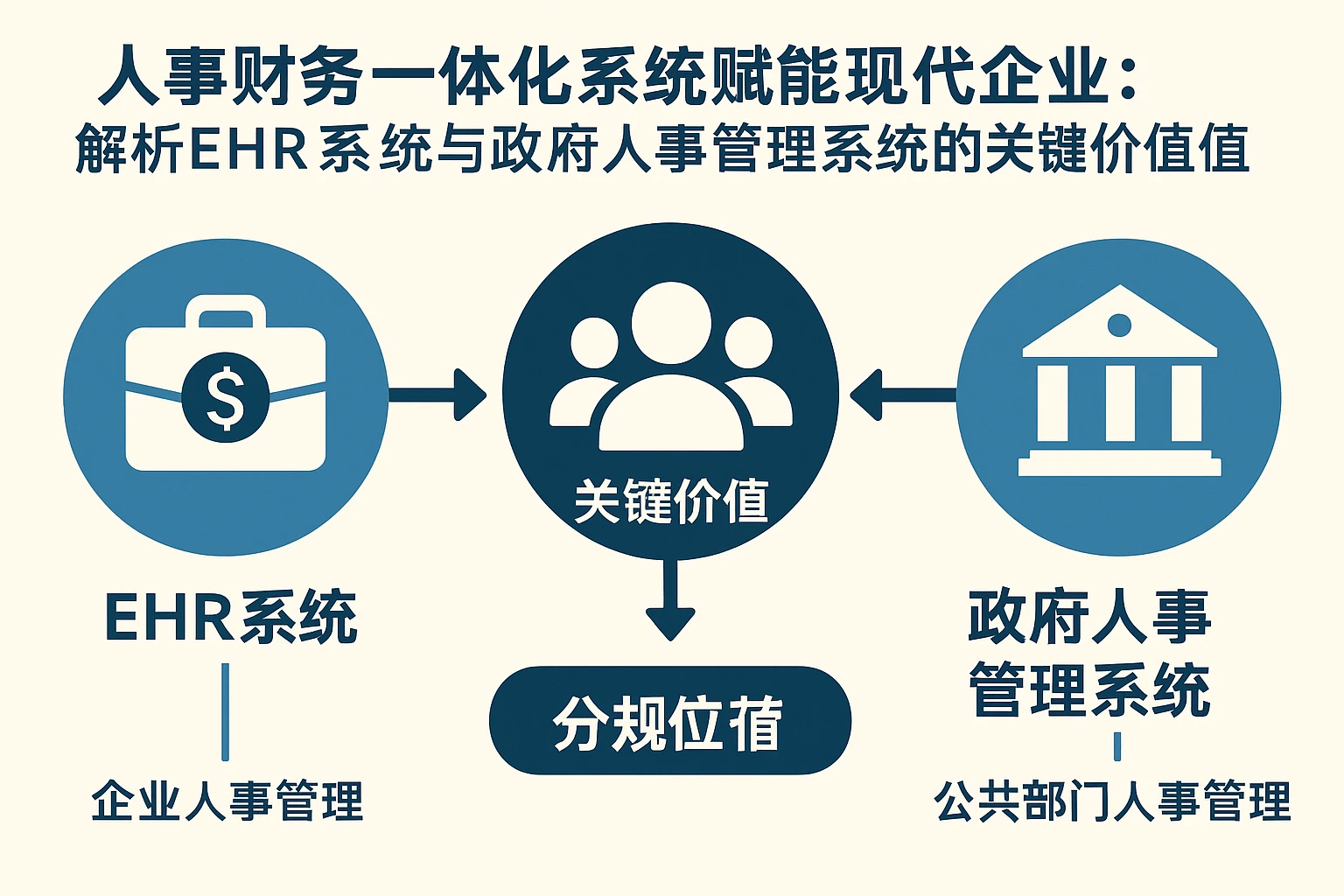 人事财务一体化系统赋能现代企业：解析EHR系统与政府人事管理系统的关键价值