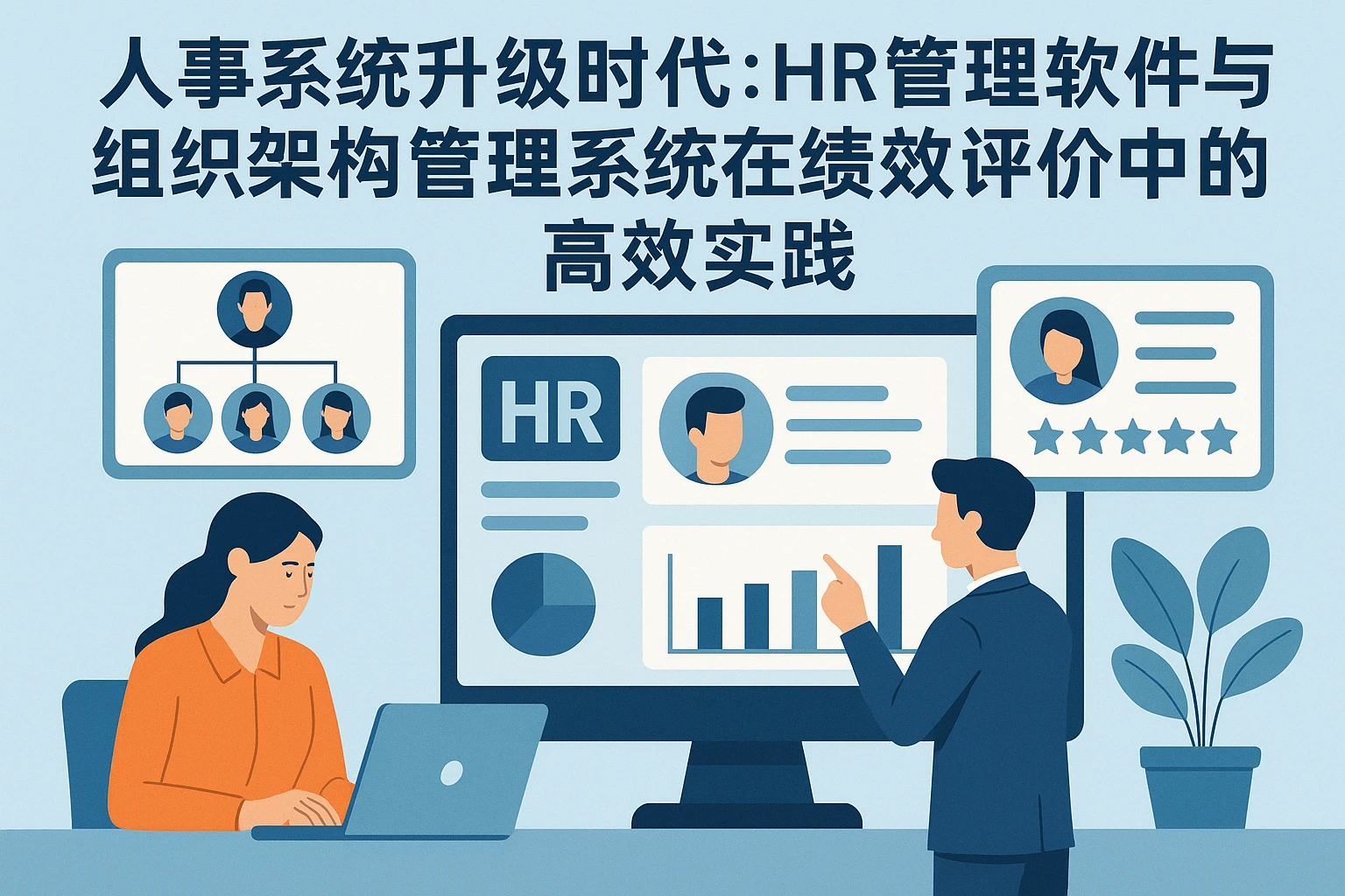 人事系统升级时代：HR管理软件与组织架构管理系统在绩效评价中的高效实践