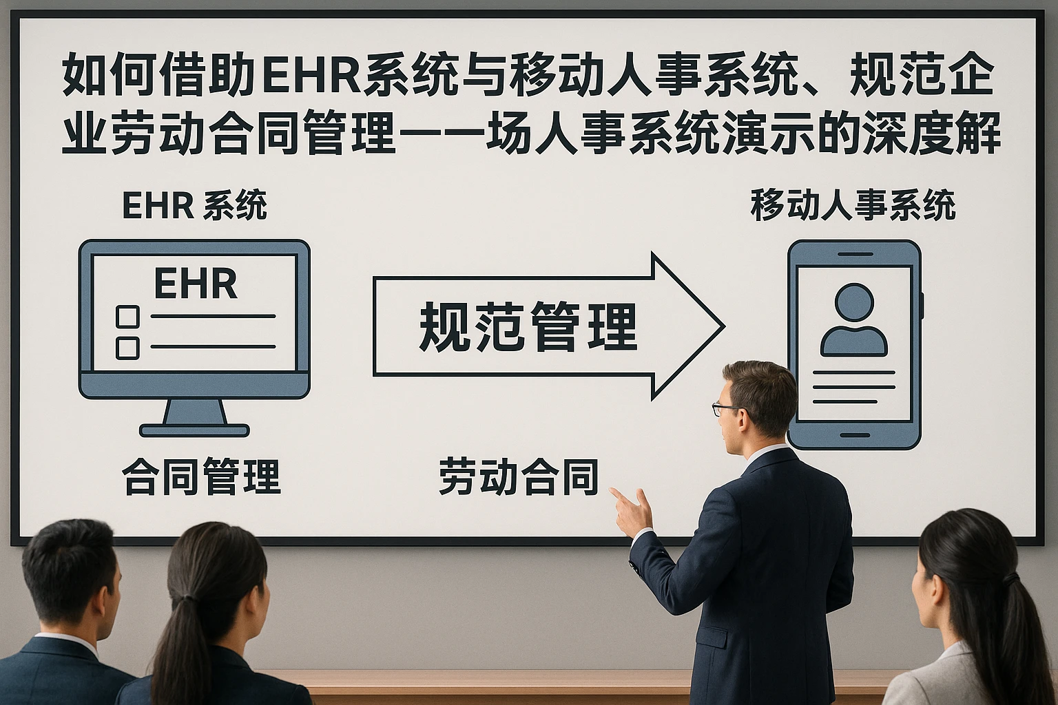 如何借助EHR系统与移动人事系统，规范企业劳动合同管理——一场人事系统演示的深度解析