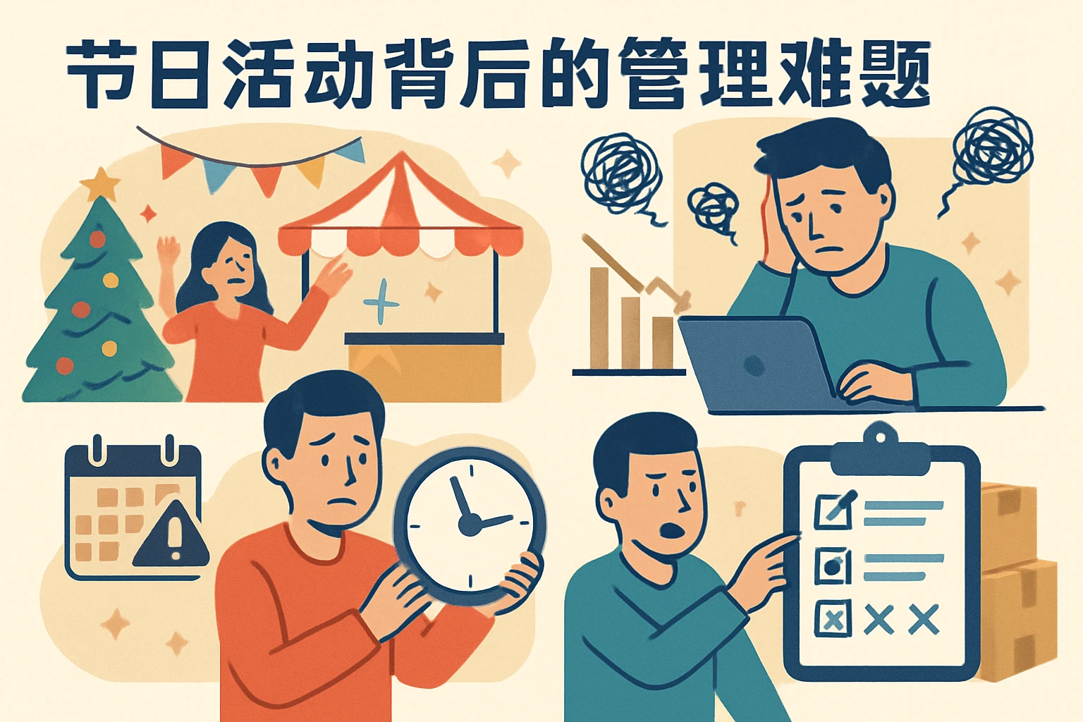 节日活动背后的管理难题