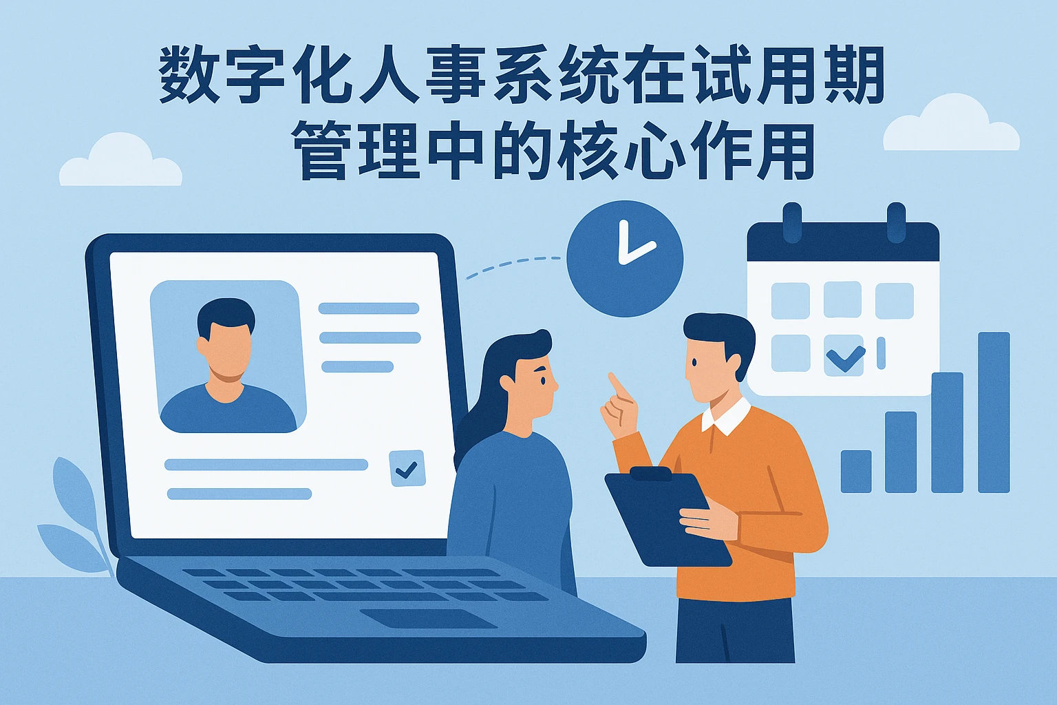 数字化人事系统在试用期管理中的核心作用