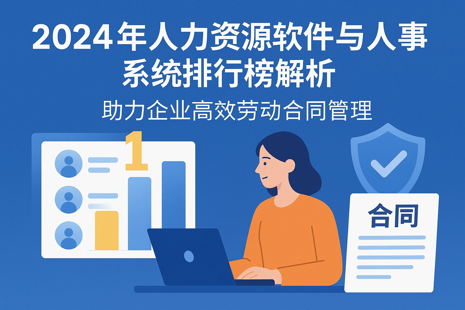 2024年人力资源软件与人事系统排行榜解析 —— 助力企业高效劳动合同管理