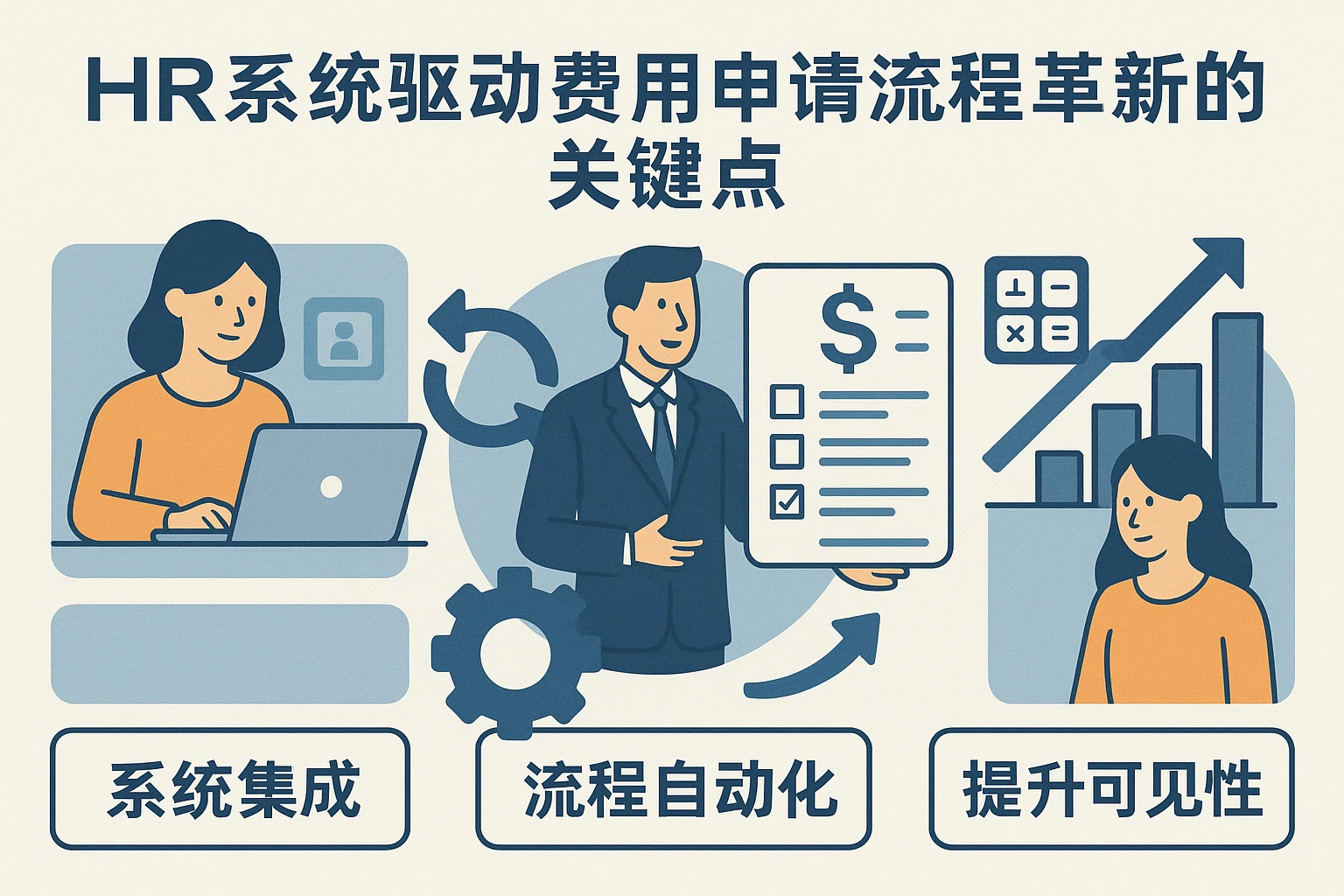 HR系统驱动费用申请流程革新的关键点