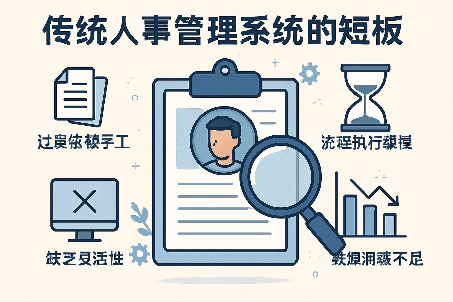 传统人事管理系统的短板