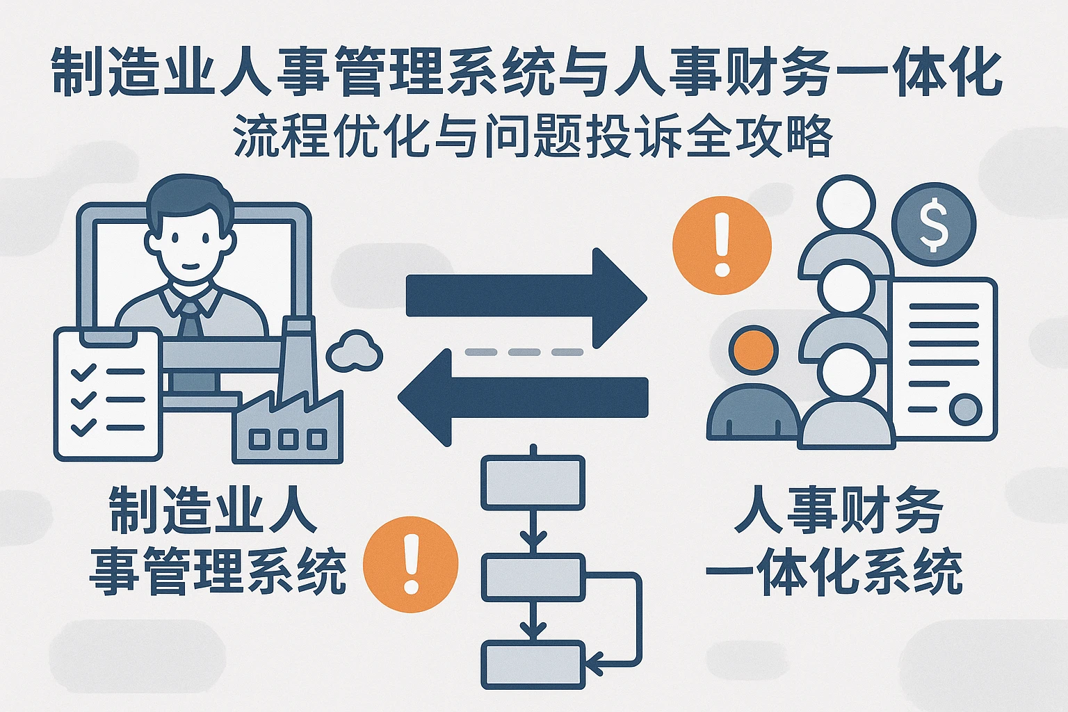制造业人事管理系统与人事财务一体化系统：流程优化与问题投诉全攻略