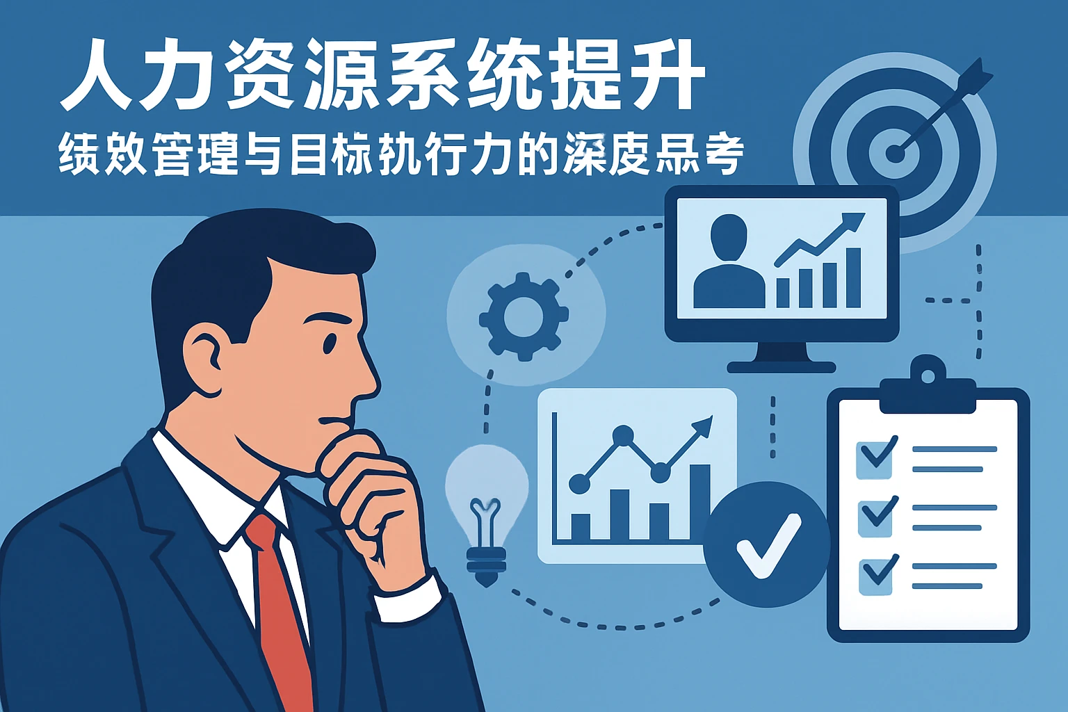 人力资源系统提升绩效管理与目标执行力的深度思考