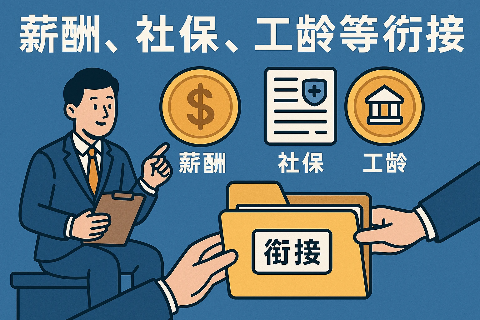 薪酬、社保、工龄等衔接问题